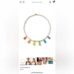 Crystal Haze Juanita Necklace